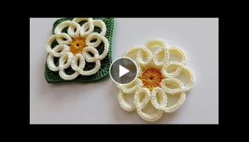 AWESOME CROCHET KNITTED MOTIF BLANKET SHAWL PATTERN IN 3 DIMENSIONS AWESOME CROCHET KNITTED MOTIF BLANKET SHAWL PATTERN IN 3 DIMENSIONS