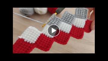 Very Easy Very Flashy Tunisian Knitting Pattern Making Very Easy Very Flashy Tunisian Knitting Pattern Making